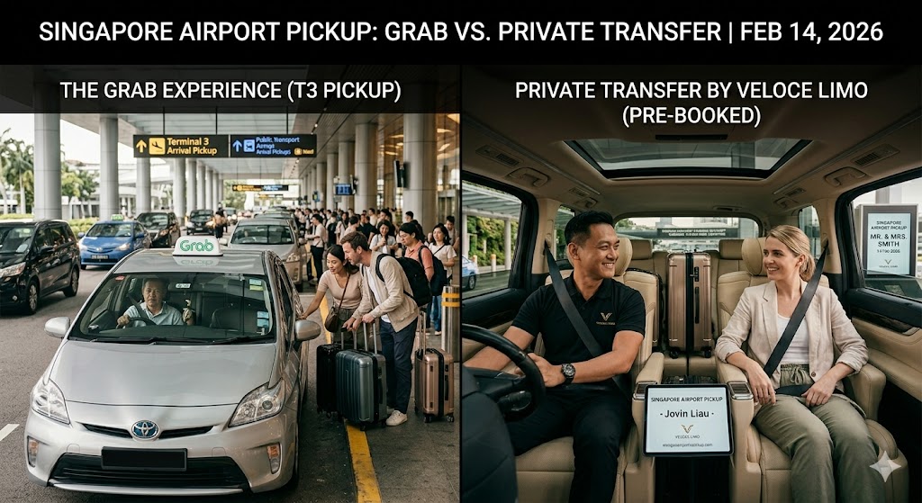 Grab vs Private Airport Transfer Singapore: An Honest Comparison (2026)